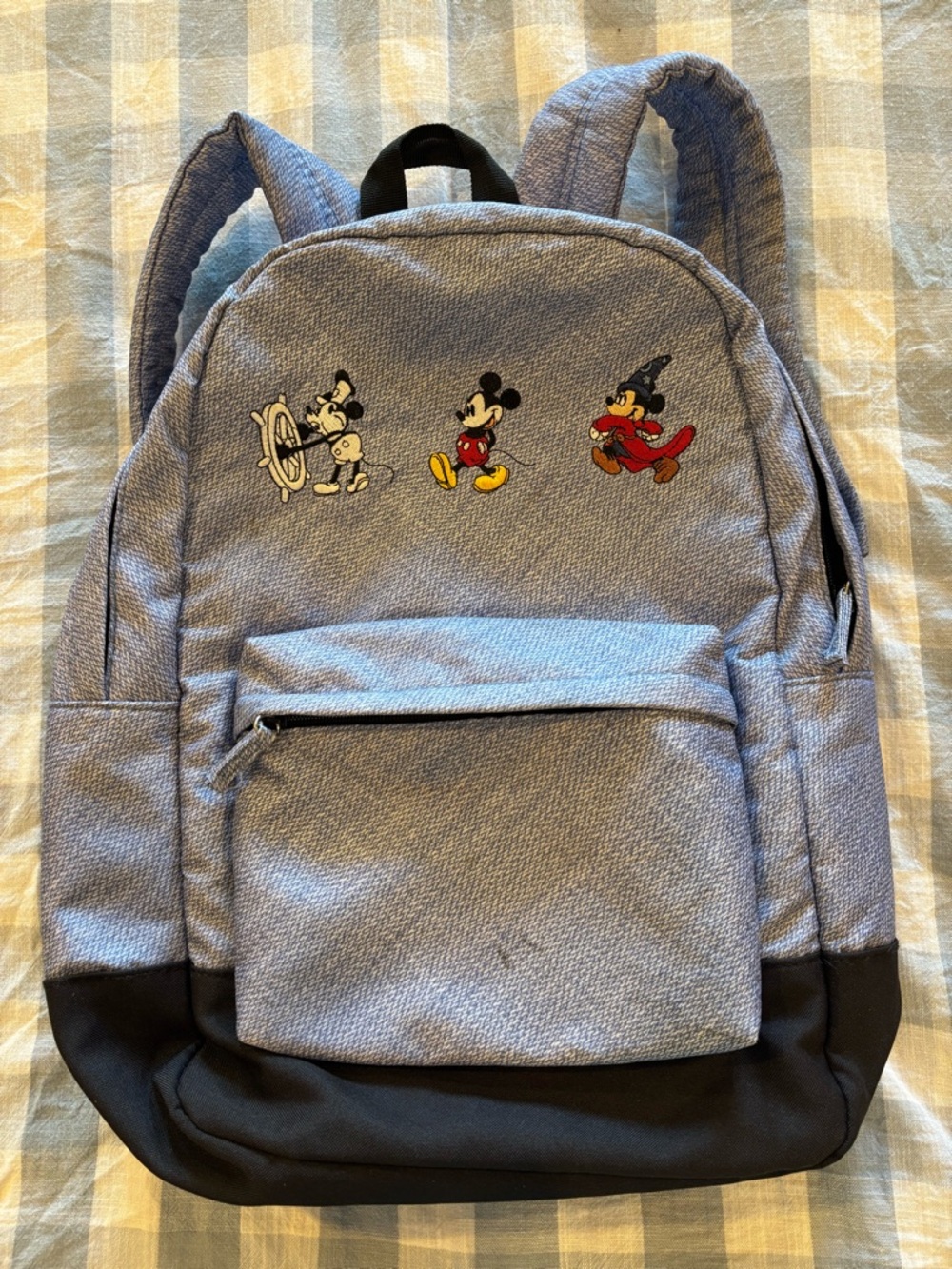 Disney "Mickey Through the Years" (or "Through the Ages") Backpack
